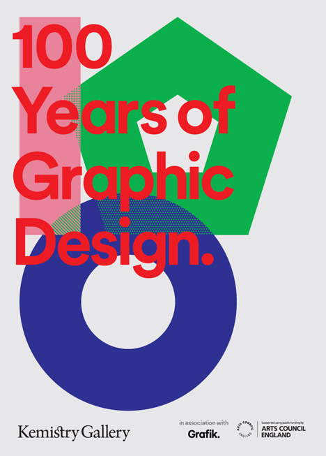 '100 Years of Graphic Design', Kemistry Gallery