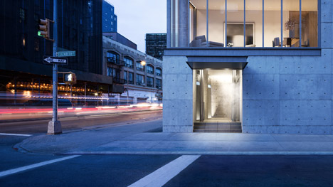 152 Elizabeth Street New York by Tadao Ando