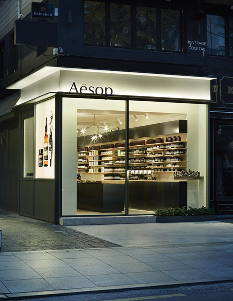 Aesop Garosu-Gil Seoul by Wise Architecture