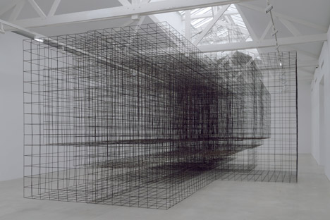 Second Body by Antony Gormley at Thaddaeus Ropac Galerie