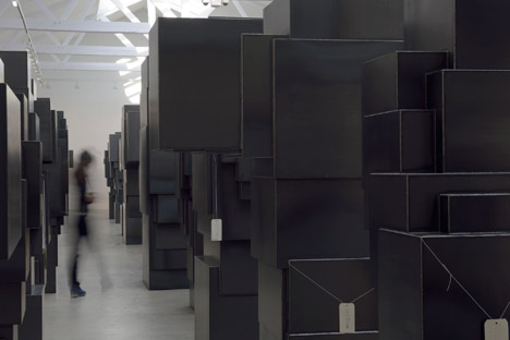 Second Body by Antony Gormley at Thaddaeus Ropac Galerie