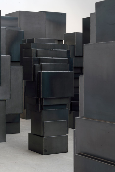 Second Body by Antony Gormley at Thaddaeus Ropac Galerie