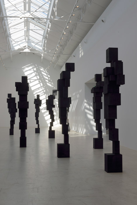 Second Body by Antony Gormley at Thaddaeus Ropac Galerie