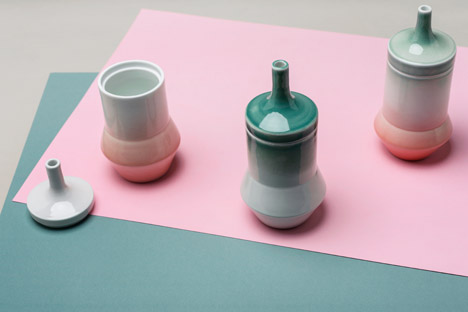 Ombre Vases by MPGMB