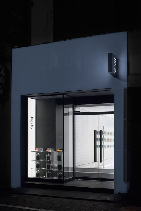 BbyB chocolate shop by Nendo