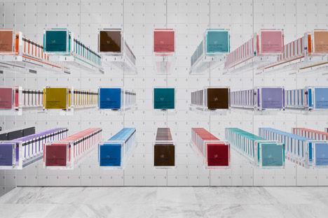 BbyB chocolate shop by Nendo