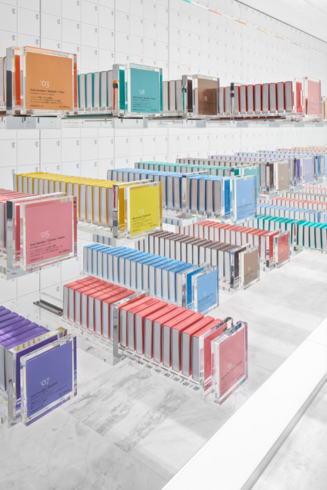 BbyB chocolate shop by Nendo