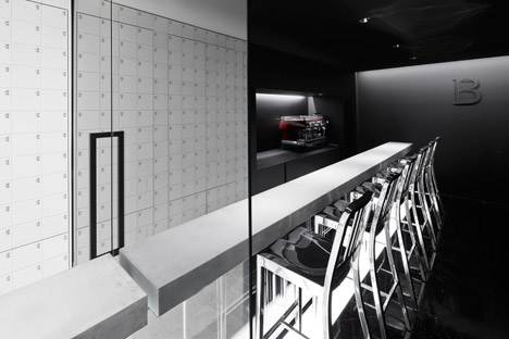 BbyB chocolate shop by Nendo