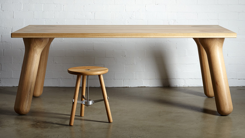 Big Foot dining table by Daast