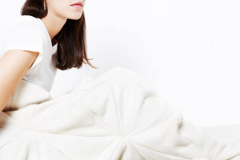 Bloom blanket by Bianca Cheng Costanzo
