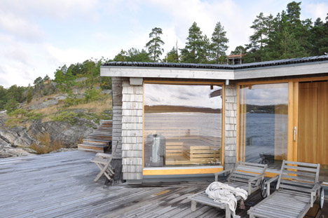 Brenner Bastu sauna by Hans Murman