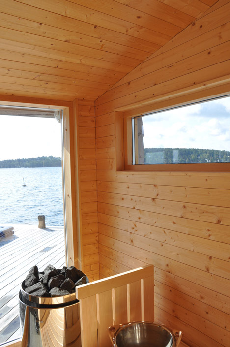 Brenner Bastu sauna by Hans Murman