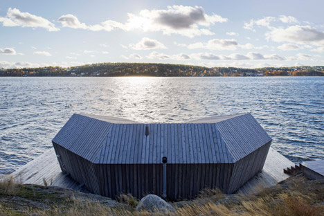 Brenner Bastu sauna by Hans Murman