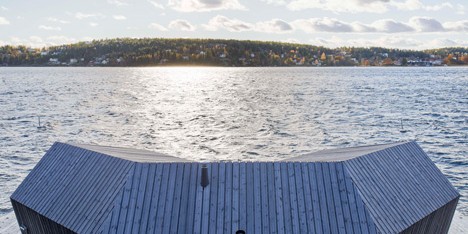 Brenner Bastu sauna by Hans Murman