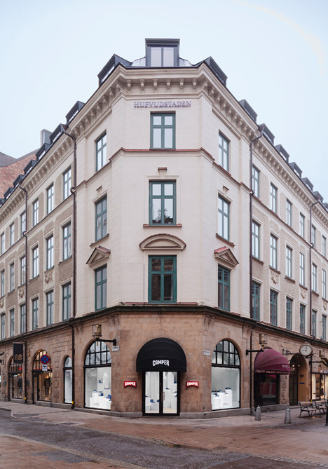 Camper store in Stockholm by Nendo