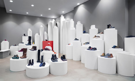 Camper store in Stockholm by Nendo