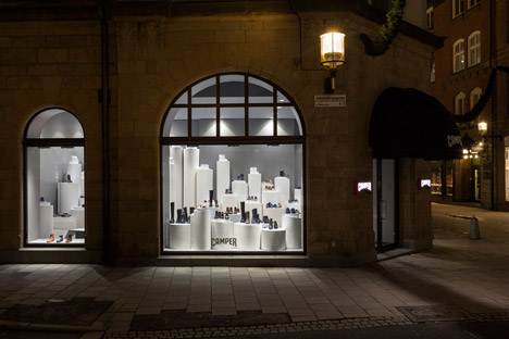 Camper store in Stockholm by Nendo