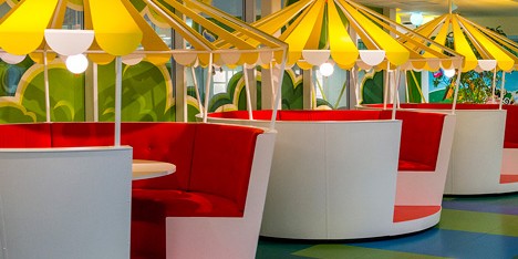 Candy Crush offices are designed as a cartoon “kingdom”