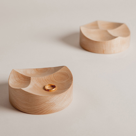 Carved Bowls store small objects in scooped-out sections
