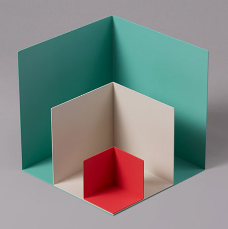 Corner shelf by Kyuhyung Cho