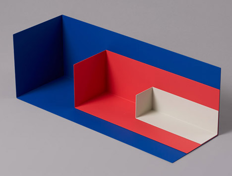 Corner shelf by Kyuhyung Cho