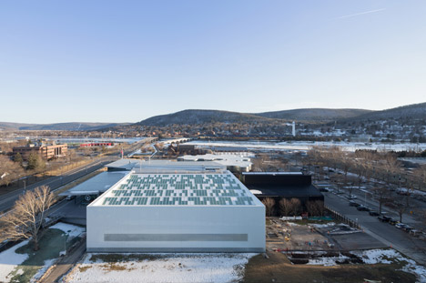 Corning Museum of Glass wing designed by Thomas Phifer and Partners