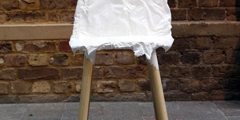 Crumpled Chair by Jongwoo Choi RCA