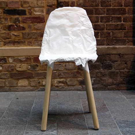 Crumpled Chair by Jongwoo Choi RCA