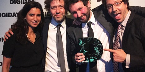 Dezeen named Best Content Studio at Digiday awards