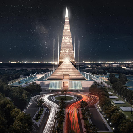 Pyramid skyscraper planned for Cairo, Egypt