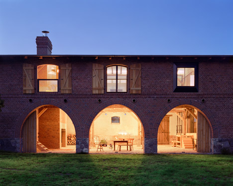 German barn conversion by Thomas Kröger