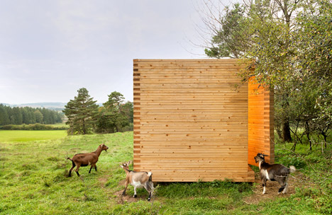 Goat barn in Bavaria by Kühnlein Architektur