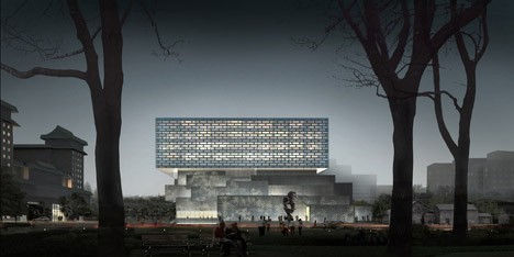 Guardian Art Center by Ole Scheeren