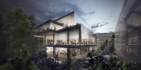 Guardian Art Center by Ole Scheeren