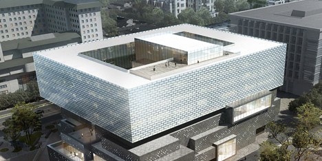Ole Scheeren combines an auction house and museum beside Beijing’s Forbidden City