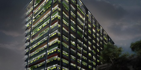 David Adjaye to turn Johannesburg high-rise into plant-covered apartment block