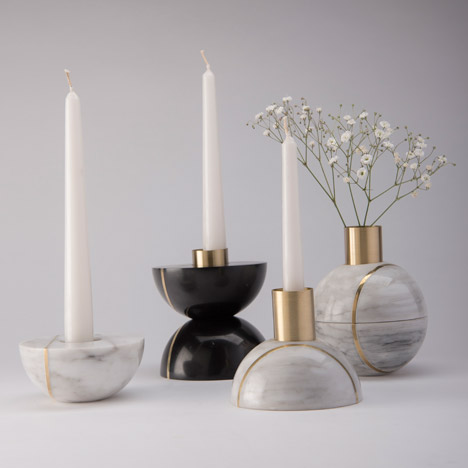 Hauri candleholders by Peca