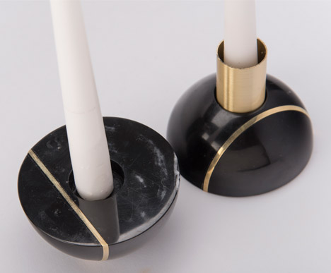Hauri candleholders by Peca