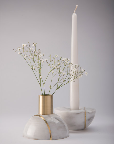 Hauri candleholders by Peca