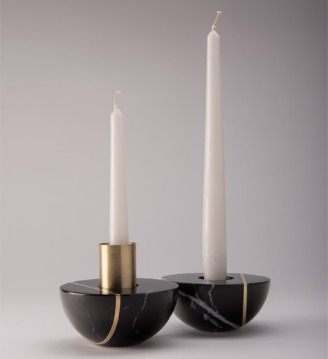 Hauri candleholders by Peca