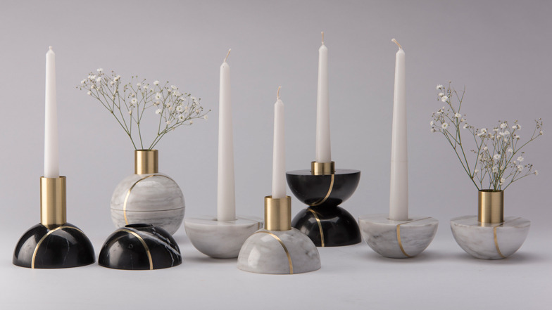 Hauri candleholders by Peca