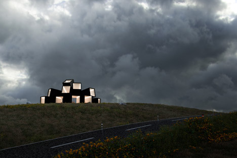 Hechingen Studio across the Landscape by Whitaker Studio