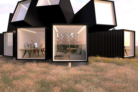 Hechingen Studio across the Landscape by Whitaker Studio