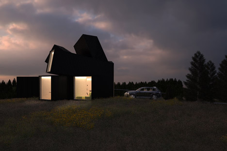 Hechingen Studio across the Landscape by Whitaker Studio