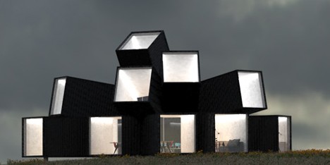 Hechingen Studio across the Landscape by Whitaker Studio
