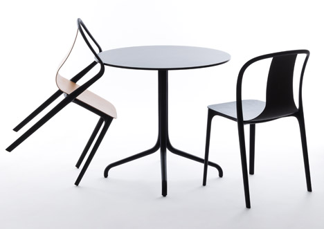 Hybrid Belleville chair by Bouroullec