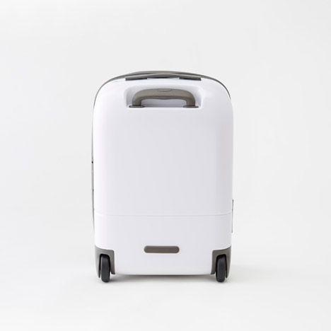 Kame suitcase by Nendo