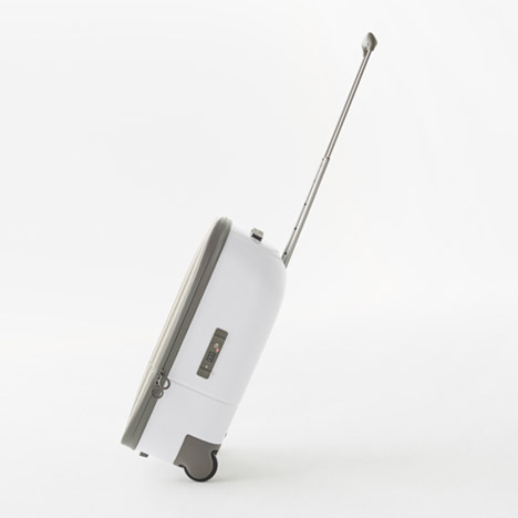 Kame suitcase by Nendo