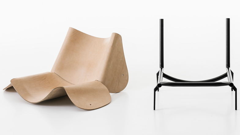 Kristalia launches natural hide chair by Bartoli Design