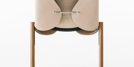 Hide Chair, 1085 edition by Bartoli Design at Kristalia
